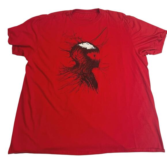 Marvel Carnage Red T-Shirt Graphic Tee Men’s Size 2XL Venom Spider-Man Villain - Picture 7 of 10